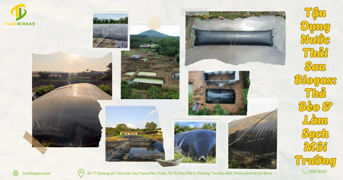 Nước Thải Sau Túi Biogas Có Thể Thả Bèo, Tạo Cảnh Quan Xanh Được Không?